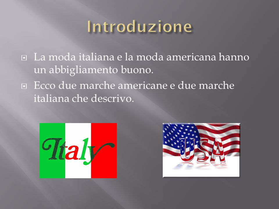 Marche deals vestiti americane